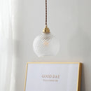 Helnys Glass Ball LED Pendant Lamp Copper Socket Indoor Nordic Modern Lighting