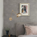 Helnys Nordic Copper Wall Sconce with Pull Chain Switch - Modern Indoor Lighting for Home