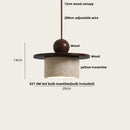 Helnys Yellow Cave Stone LED Hanging Light - Wabi Sabi Nordic Pendant Lamp