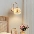 Helnys Shells Resin LED Wall Lamp for Indoor Bedroom Decor & Stair Light