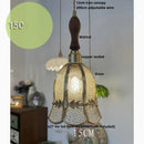 Helnys Loft LED Pendant Lights Vintage Glass Hang Lamp