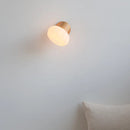Helnys White Pumpkin LED Wall Sconce Light for Children's Bedroom & Decoration