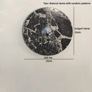 Helnys Round Stone LED Wall Lamp Sconce Shower White Ball G9 Bulb