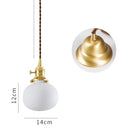 Helnys Nordic Japan Ceramic Pendant Lamp for Home Decor and Lighting