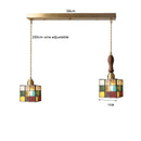 Helnys Glass LED Hanging Light Copper Socket Modern Pendant Lamp