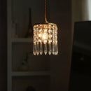Helnys Crystal Brass LED Pendant Lamp - Nordic Modern Style