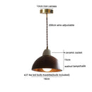 Helnys Ceramic LED Pendant Lights for Restaurant Corridor and Bar Industrial Decor