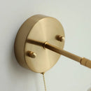 Helnys Blue Glass Wall Sconce Up Down Rotate Light Fixture