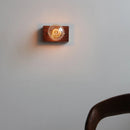 Helnys Vintage Brass LED Wall Lamps Walnut Wood Lighting Fixtures