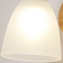 Helnys Simple LED Wall Lamp Sconce Modern Glass Bathroom Light