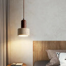 Helnys Wood Canopy LED Pendant Light 200cm Adjustable Hanging Lamp