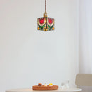 Helnys Square Glass LED Pendant Light - Modern Nordic Design Home Decor