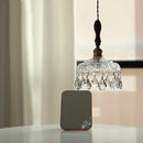 Helnys Crystal Glass LED Pendant Chandelier - Modern Luxury Hanging Light Fixtures