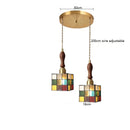 Helnys Glass LED Hanging Light Copper Socket Modern Pendant Lamp