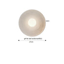 Helnys LED Round Wall Lamp Sconce Japanese Style Indoor Decor Light