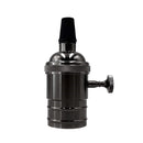 Helnys Retro E27 Socket Lamp Base Holder Vintage Edison CE UL