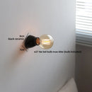 Helnys LED Ceramic Base Glass Wall Light Fixture Vanity Lamp