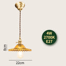 Helnys Diamond Glass LED Pendant Lamp for Indoor Lighting in Modern Nordic Style