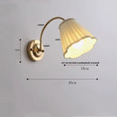 Helnys Rotatable Wood LED Wall Sconce 2 Arms Stair Light