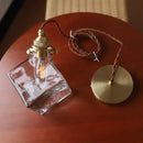 Helnys Ice Cube Glass LED Pendant Lights - Modern Hanging Lamp Chandelier