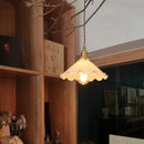 Helnys Nordic Glass LED Pendant Lamp for Coffee Bedroom Living Room