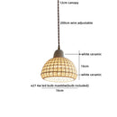 Helnys Ceramic LED Pendant Lights for Restaurant Corridor and Bar Industrial Decor