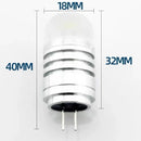 Helnys G4 LED 3W 12V Bulb - 245LM Warm White/White Light (Pack of 1)