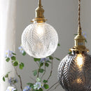 Helnys Glabe Glass LED Pendant Light - Modern Nordic Hanging Lamp