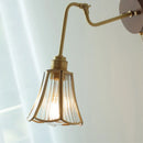 Helnys Copper Rotate Arm LED Wall Light - Nordic Modern Design