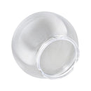 Helnys Clear Acrylic Shade Replacement for Outdoor Pathway Lamp with Twist Lock Neck