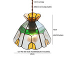 Helnys Glass LED Pendant Chandelier for Bedroom Living Room Decoration