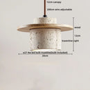 Helnys Yellow Stone LED Pendant Lamp - Industrial Vintage Hanging Light