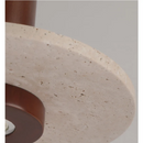 Helnys Wood LED Pendant Lamp Hanging Light Fixture for Restaurant Bar Hotel Decor