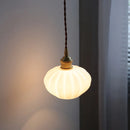 Helnys Modern Nordic Copper Glass Pendant Lamp E27 Hanging Light