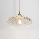 Helnys Modern Nordic Clear Glass LED Pendant Lights Kitchen Island Coffee Decor