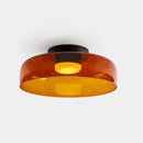 Helnys Amber Glass LED Pendant Lights - Nordic Modern Hanging Lamp