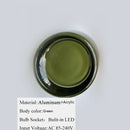 Helnys Nordic LED Wall Light Acrylic Lampshade for Bathroom Mirror Living Room