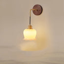 Helnys Walnut Wood LED Wall Lamp Modern Nordic Resin Stair Light Adjustable Luminaire