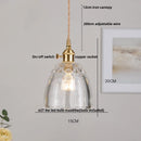Helnys Copper Knob Switch Pendant Light - Nordic Modern Design