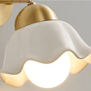 Helnys Copper LED Wall Light Fixture with Pull Chain Switch