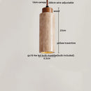 Helnys Wood Canopy LED Pendant Light 200cm Adjustable Hanging Lamp