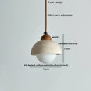 Helnys Yellow Stone LED Pendant Light, Japanese Style Hanging Lights