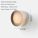 Helnys Amber Glass LED Wall Sconce Nordic Modern Wandlamp Applique