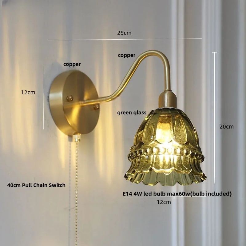 Helnys Pink Jellyfish Class LED Wall Lamp - Nordic Modern Design