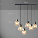 Helnys Industrial Pendant Light Cement Metal Lampshade Nordic Hanging Lamp LED
