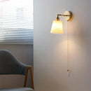 Helnys Ceramic LED Wall Light for Indoor Decor, Stair Lighting, Living Room, Balcony