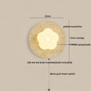 Helnys Yellow Stone LED Wall Sconce Modern Nordic Bathroom Light