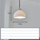 Helnys Nordic Japan Ceramic Pendant Lamp for Home Decor and Lighting