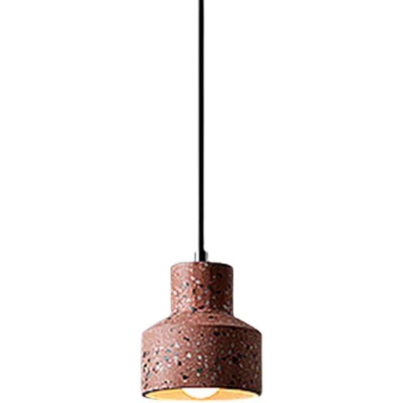 Helnys Cement LED Pendant Lamp for Bedroom Stair Balcony Living Room