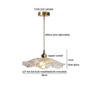 Helnys Crystal Glass LED Pendant Lights - Japan Style Hanging Lamp Fixtures